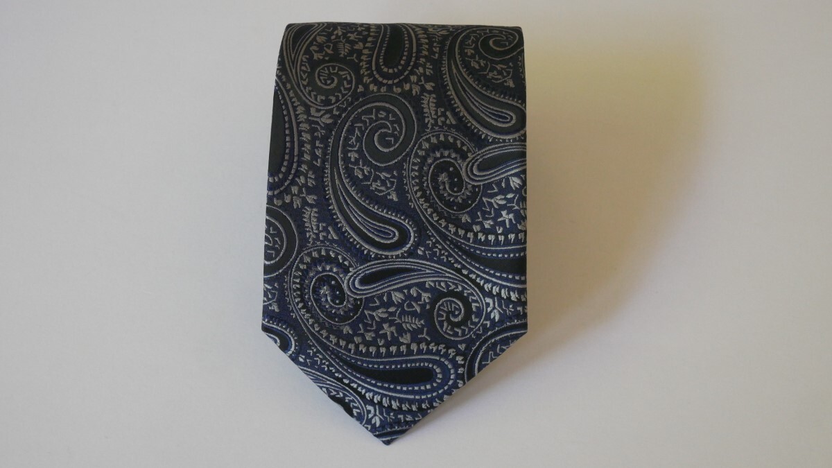  unused . close [ETRO Etro ]USED brand necktie /m54-GG3-1-5