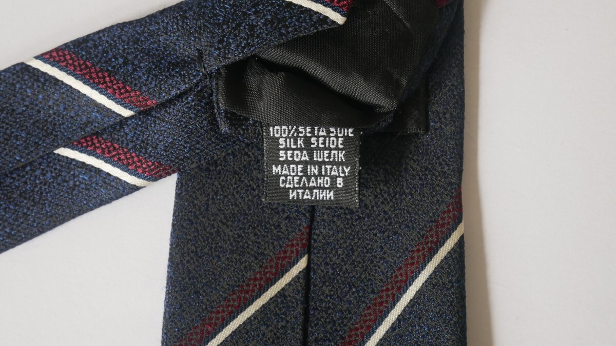  unused . close [HUGO BOSS Hugo Boss ]USED brand necktie /m54-GG3-26-30-3