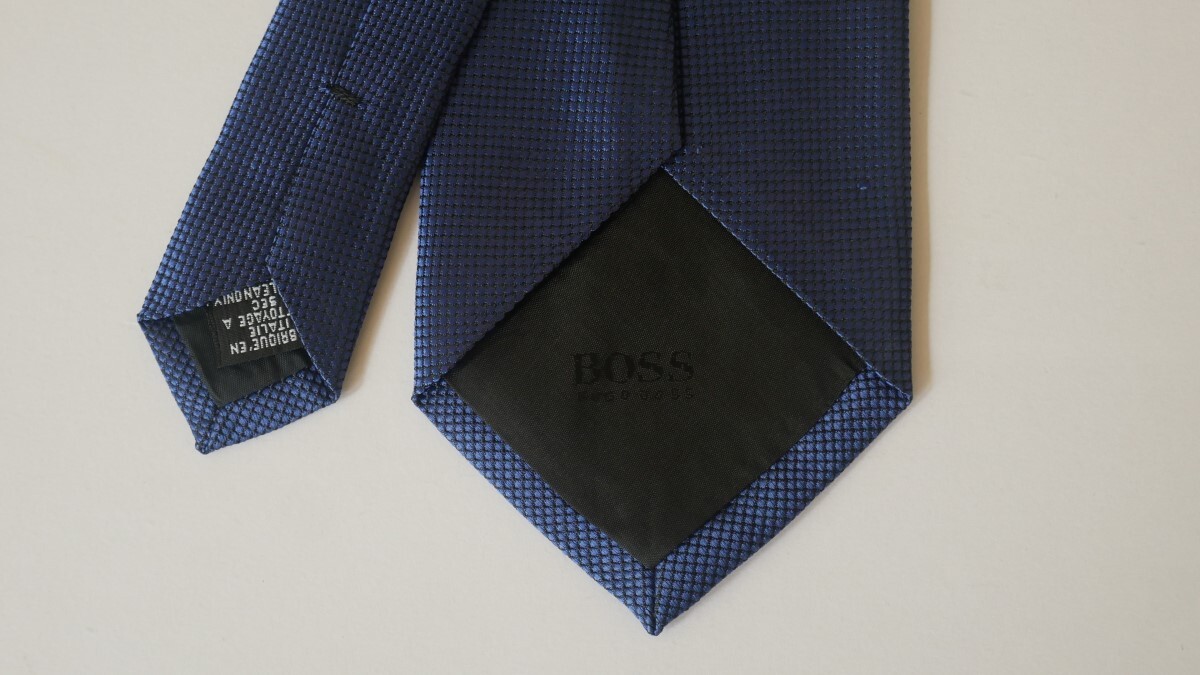 [HUGO BOSS Hugo Boss ]USED brand necktie /m54-GG3-31-35-2