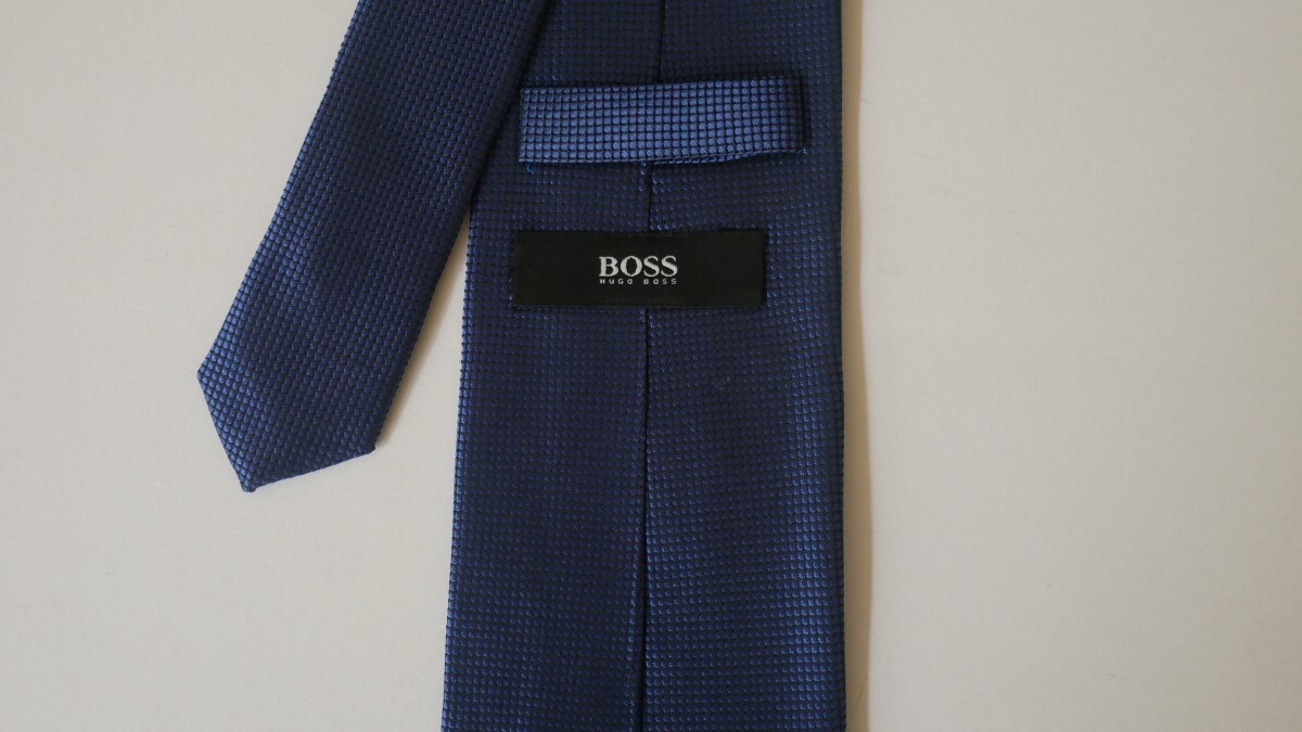 [HUGO BOSS Hugo Boss ]USED brand necktie /m54-GG3-31-35-2