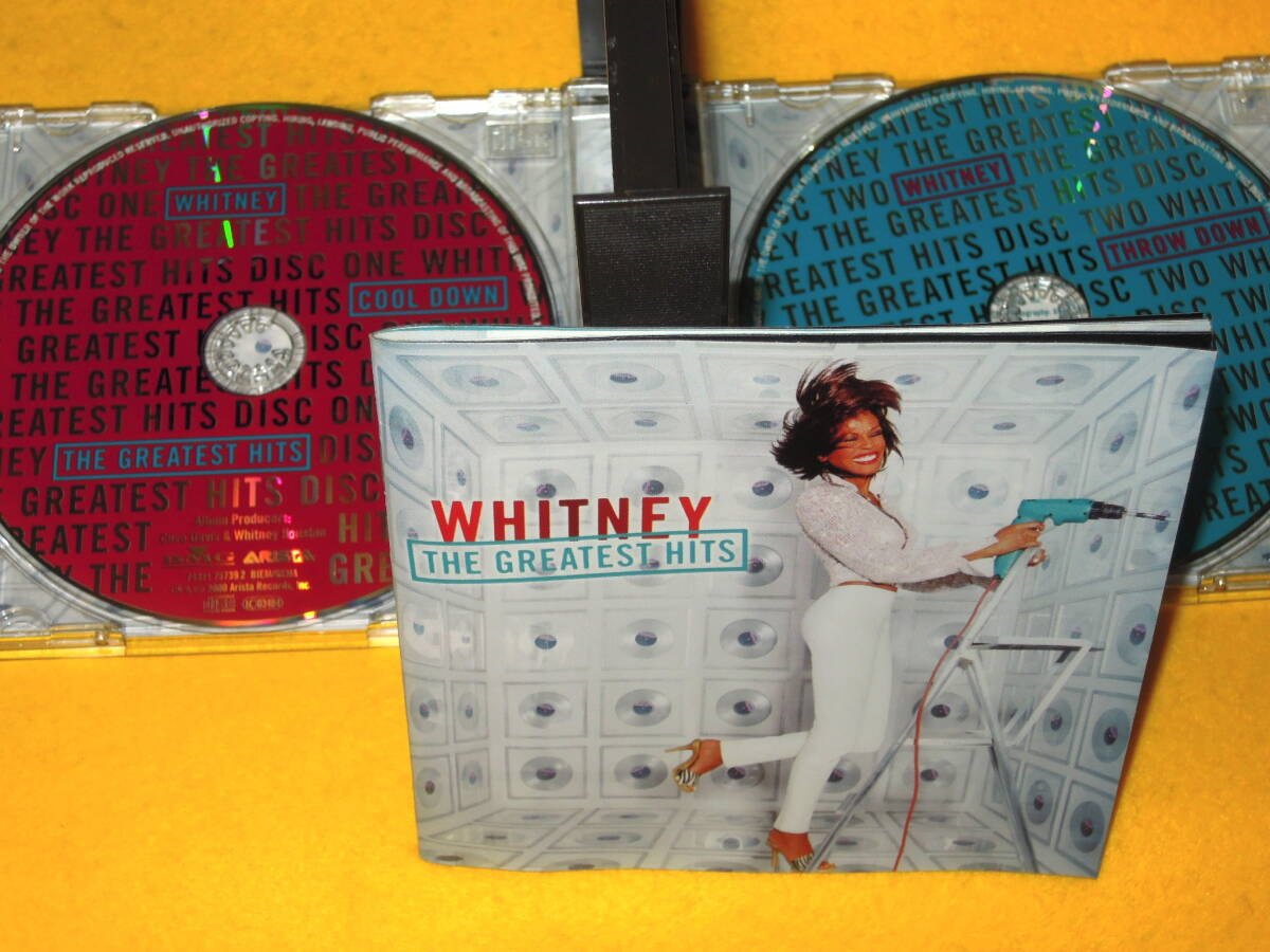ホイットニー・ヒューストン 2CD 2枚組ベスト 輸入盤 Whitney Houston GREATEST HITS_画像3