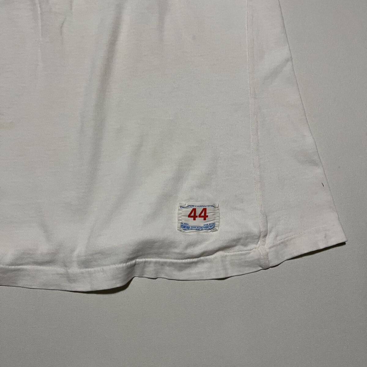 70sチャンピオン Champion 初期 肉厚 フットボール / vintage ヴィンテージ ビンテージ 501XX 大戦 単色タグ スエット Tシャツ 80s 60s_画像3