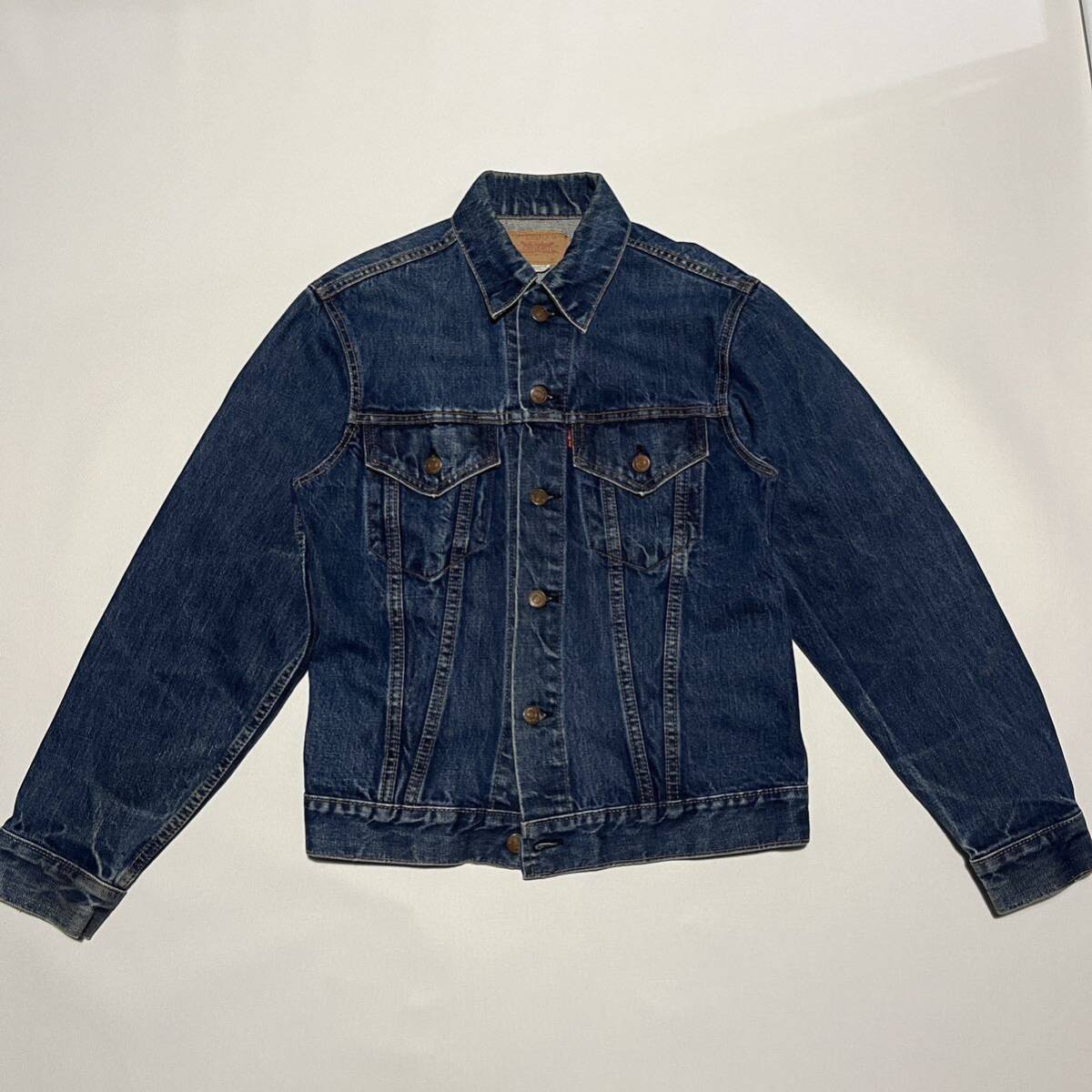 濃紺 70s USA製 LEVI'S bigE ビッグE 70505 4th ビンテージ 濃紺 70s USA製 LEVI'S bigE ビッグE 70505 4th ビンテージ