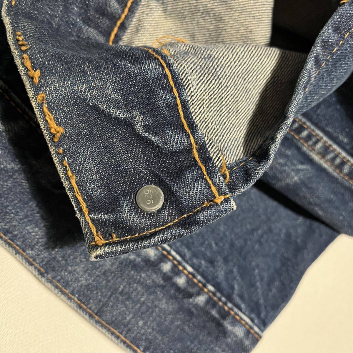 濃紺 70s USA製 LEVI'S bigE ビッグE 70505 4th ビンテージ 濃紺 70s USA製 LEVI'S bigE ビッグE 70505 4th ビンテージ