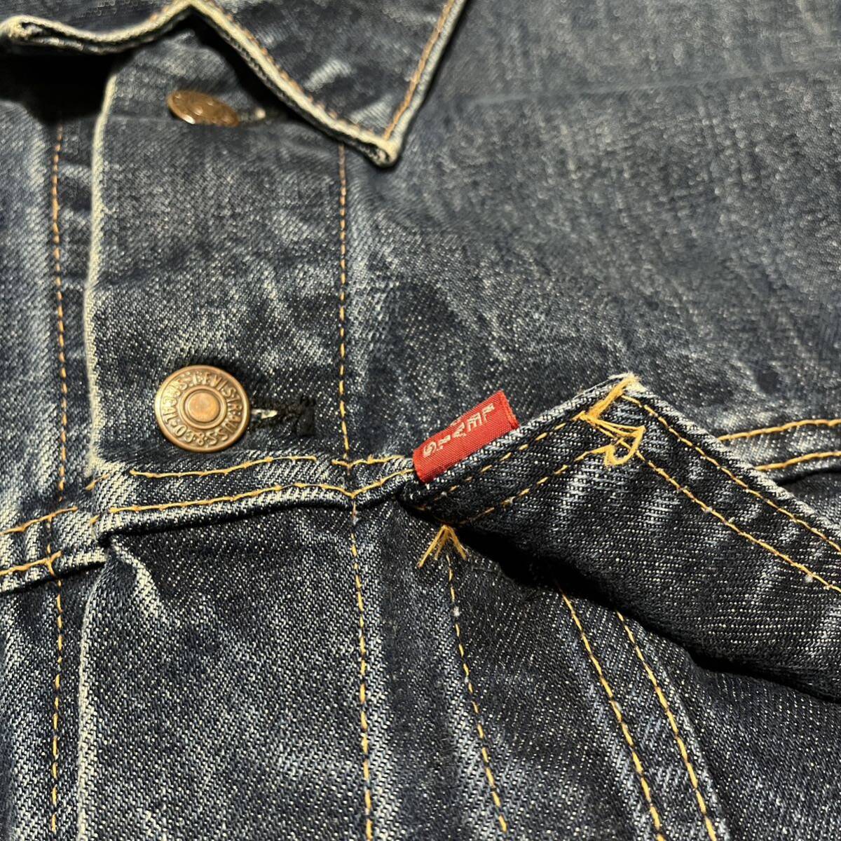 濃紺 70s USA製 LEVI'S bigE ビッグE 70505 4th ビンテージ 濃紺 70s USA製 LEVI'S bigE ビッグE 70505 4th ビンテージ