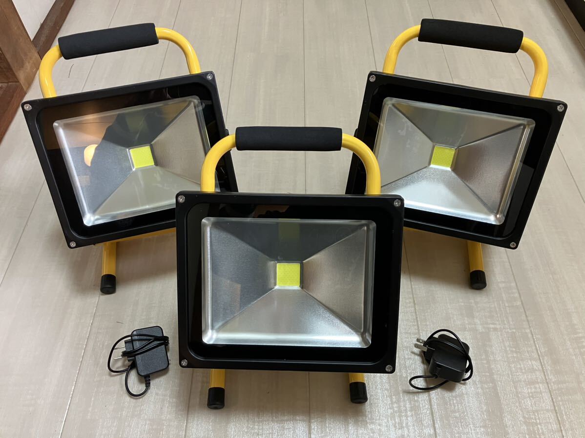 30W 6500k большой LED прожекторное освещение 3 шт. комплект машина внизу работа . кемпинг оптимальный!