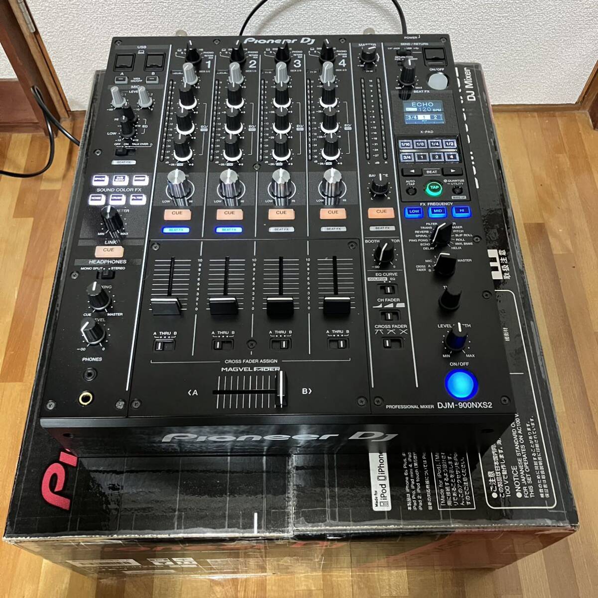 Pioneer DJ Professional DJ mixer DJM-900NXS2 Night Club DJ machinery music fes. standard machinery 