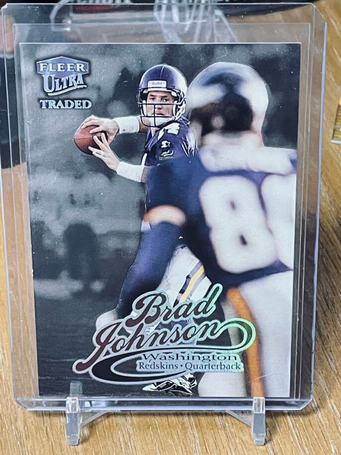 NFL Brad Johnson 1999 Ultra Platinum Medallion /99 #224 Minnesota Vikings QB 99枚限定の画像1