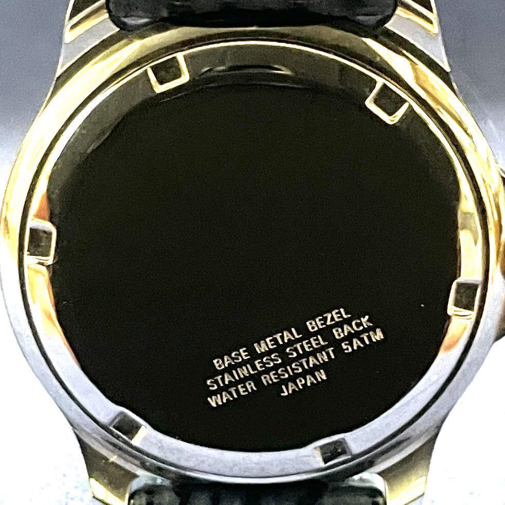 中古メンズ腕時計 CITIZEN PHILIPMORRIS Chronograph シチズン フィリップモリス クロノグラフ クォーツ (4.24)_画像8