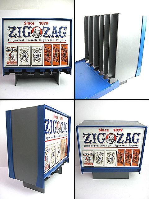 NOS デッドストック！ 1990’s ZIG ZAG ジグザグ ビンテージ ディスプレー ケース 検 テンダーロイン 巻タバコ マリファナ 大麻 ガンジャ_画像2