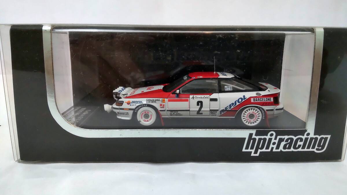 HPI 1/43 TOYOTAセリカGT-FOUR WRC 4台セット(A)　_1991モンテカルロ