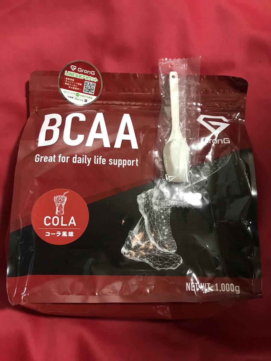  time limit is 2026 year on and after shipping compensation equipped! unopened spoon attaching g long GronG BCAA Cola manner taste 1kg1000g