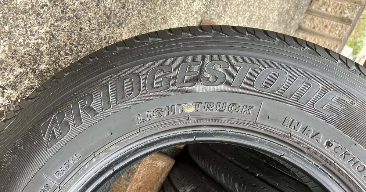 バリ山☆良品★BRIDGESTON☆ECOPIA ”R680”★145/80R12 80/78N LT【4本セット】_画像7