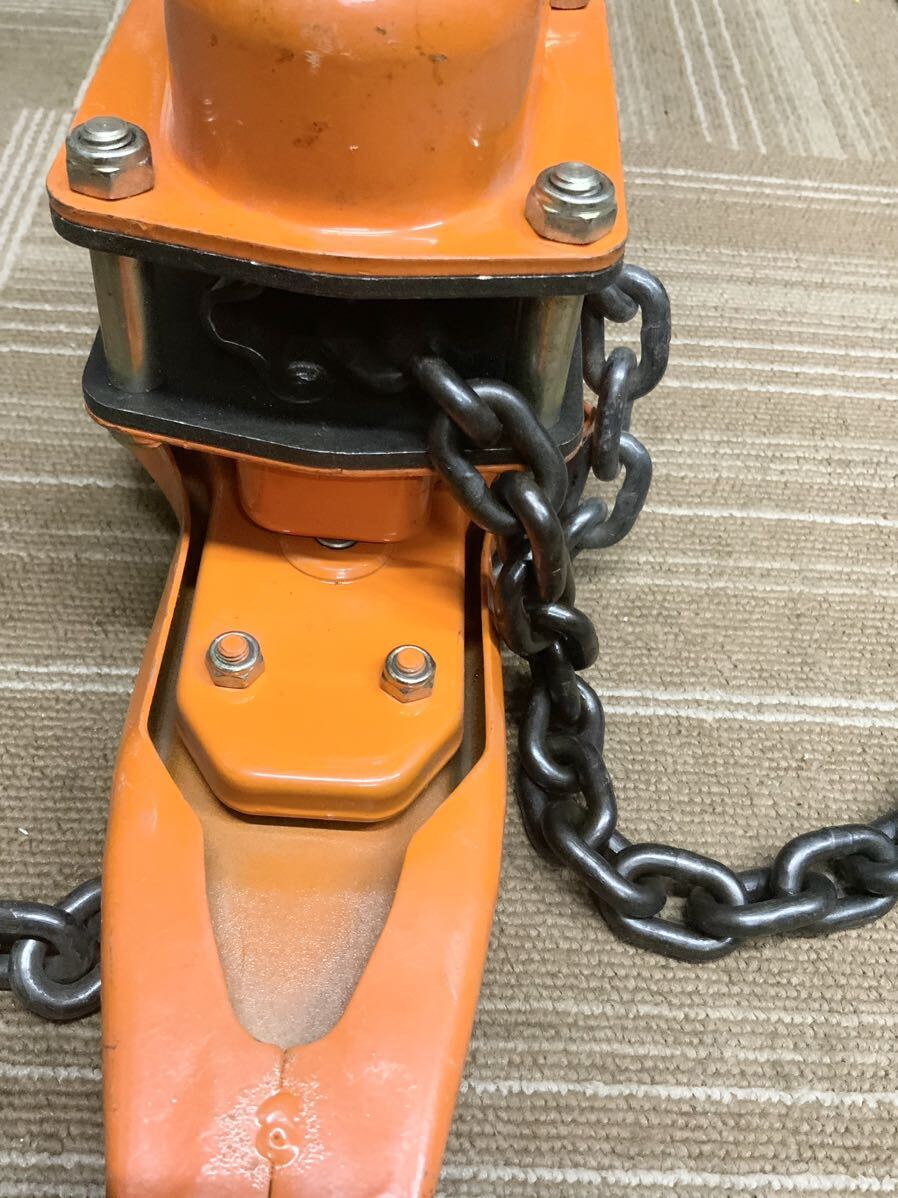  used tool!UND LEVER HOIST lever hoist 1t(1000kg)/553 manually operated load up chain block lever block Gotcha 