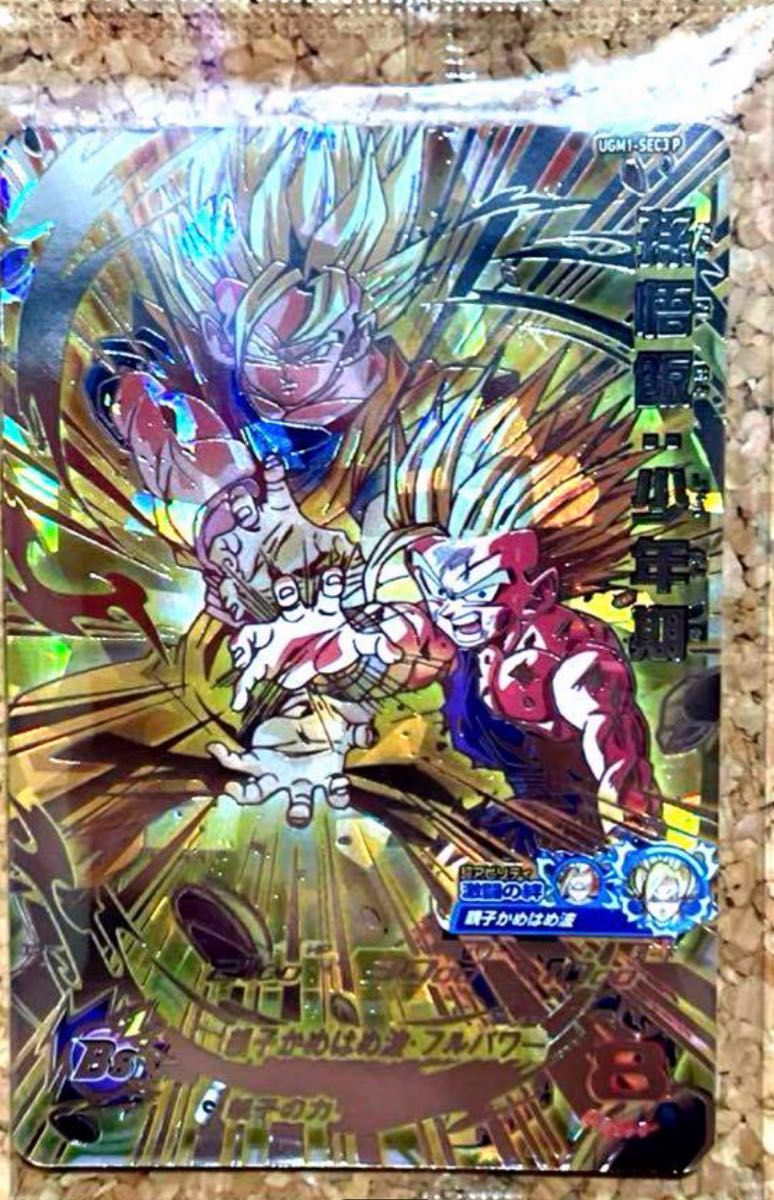 ドラゴンボールヒーローズ 宝箱 UGM1-SEC3 P 孫悟飯 少年期 未 ドラゴンボールヒーローズ 宝箱 UGM1-SEC3 P 孫悟飯 少年期 未