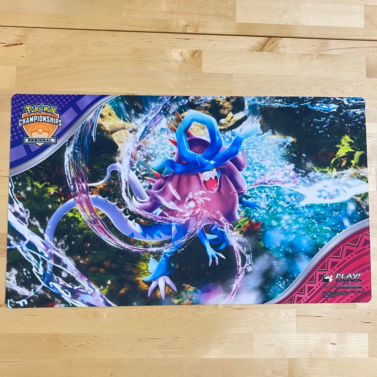 ウネルミナモ プレイマット プレマ ポケカ スイクン 海外 ウネルミナモ プレイマット プレマ ポケカ スイクン 海外