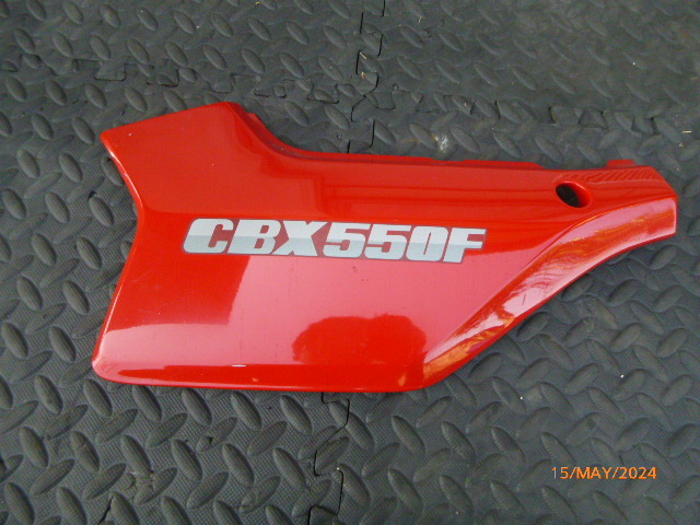 CBX400F/CBX550F valuable that time thing original side cover set Honda PC04 NC07 old car 