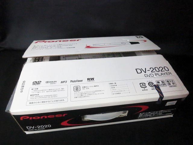 未使用 Pioneer パイオニア DVDプレーヤー DV-2020 【L】_画像1