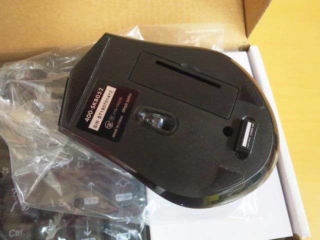 SANWA サンワサプライ マウス付 ワイヤレス キーボード 400-SKB052 【J】_画像5