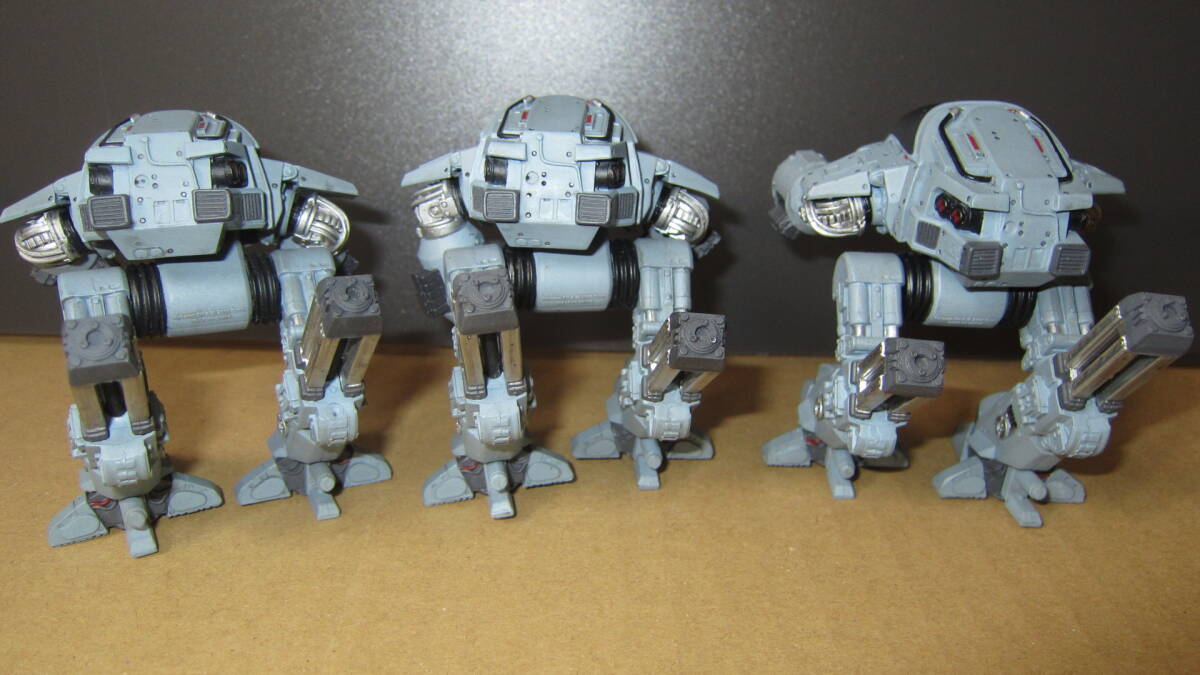 ED-209*3 piece robocop ×. shop one coin figure movie 