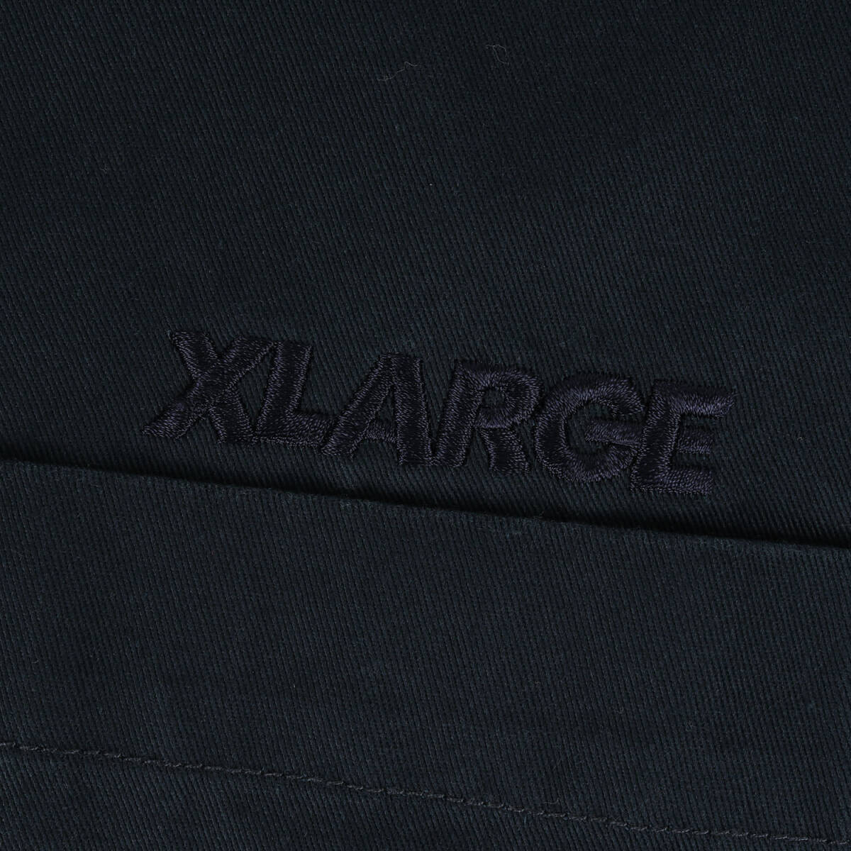 X-LARGE エクストララージ シャツ サイズ:M ゴリラロゴ ワッペン オープンカラー 半袖 ワークシャツ ネイビー トップス カジュアルシャツ_画像4