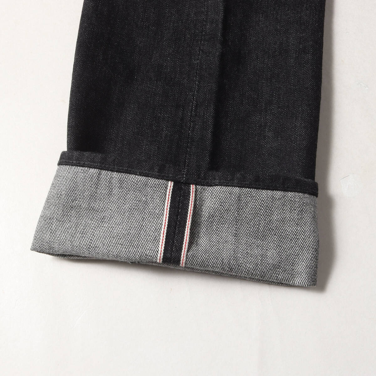 FULLCOUNT フルカウント サイズ:34×34 1108BK スリム ストレート ブラック デニムパンツ Slim Straight Black Selvedge Denim ブラック_画像5