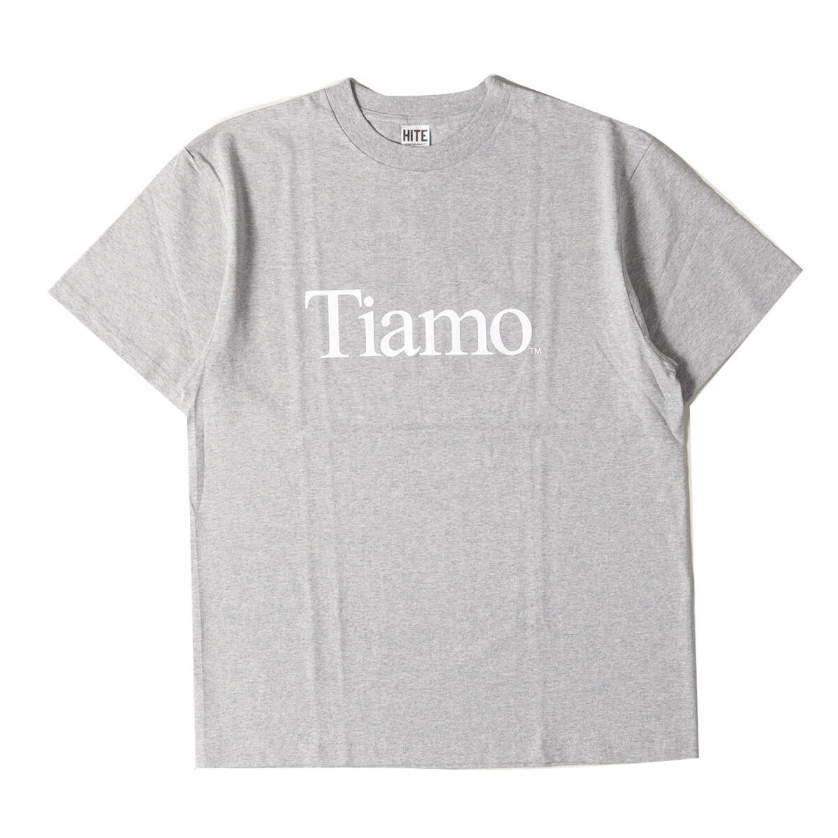 新品 Creek Anglers Device クリークアングラーズデバイス Tシャツ サイズ:M Tiamoロゴ クルーネック 半袖Tシャツ ヘザーグレー トップス_画像1