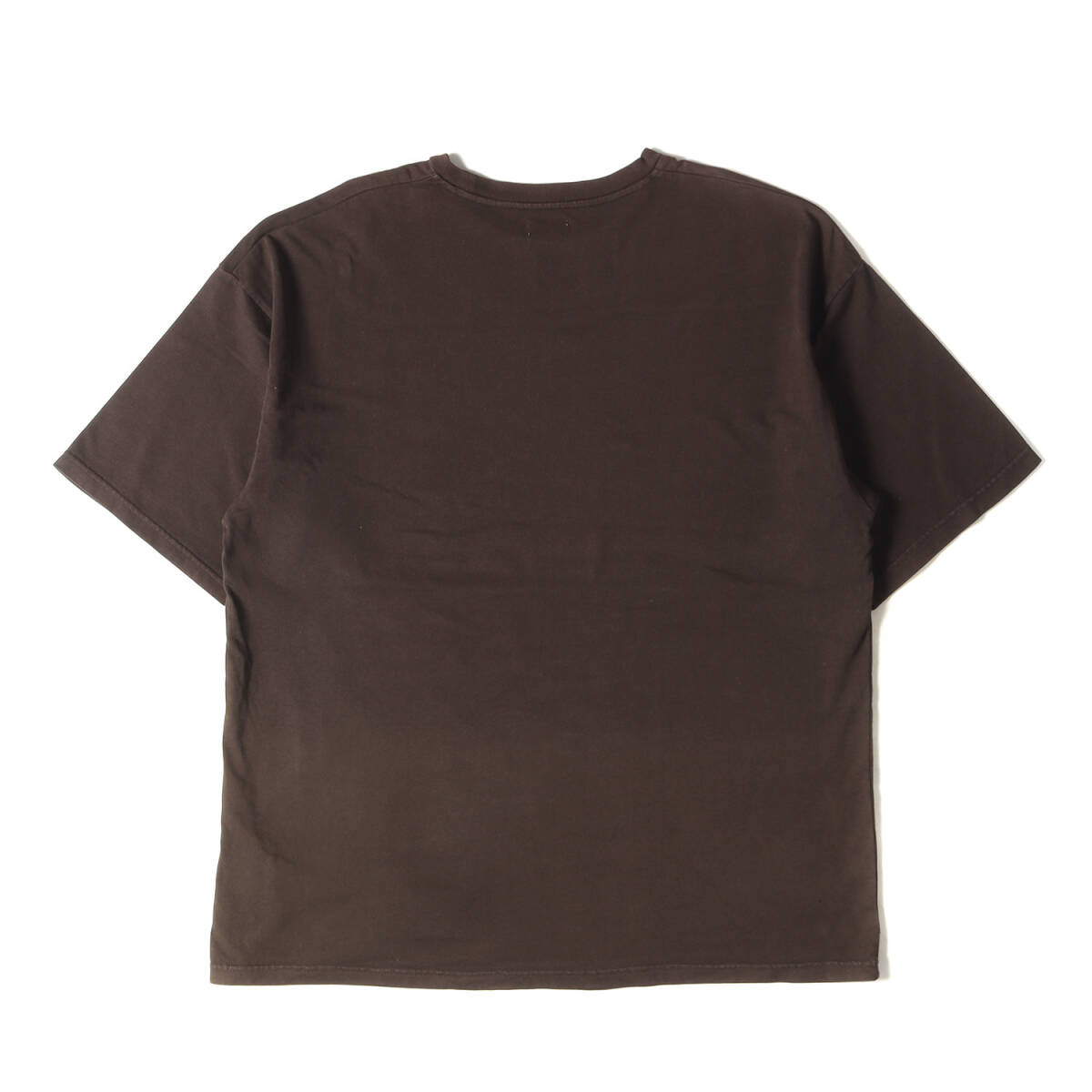 Ron Herman ロンハーマン Tシャツ サイズ:M 21AW グラデーション ヘビーウェイト クルーネック 半袖Tシャツ ブラウン トップス カットソー_画像2