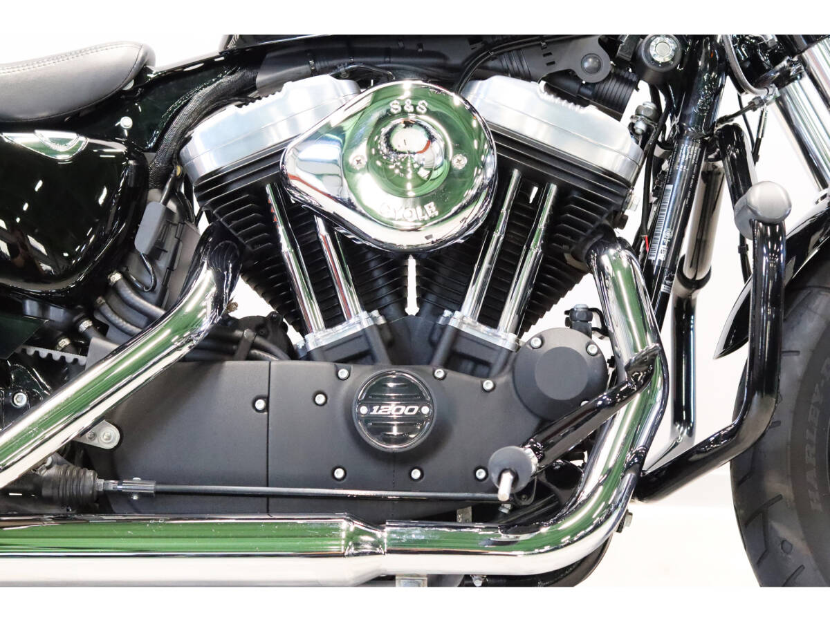  Harley XL1200X Forty-Eight более поздняя модель 2020y 11679km небольшой пробег slip-on глушитель S&S воздушный фильтр ABS осмотр 7/3
