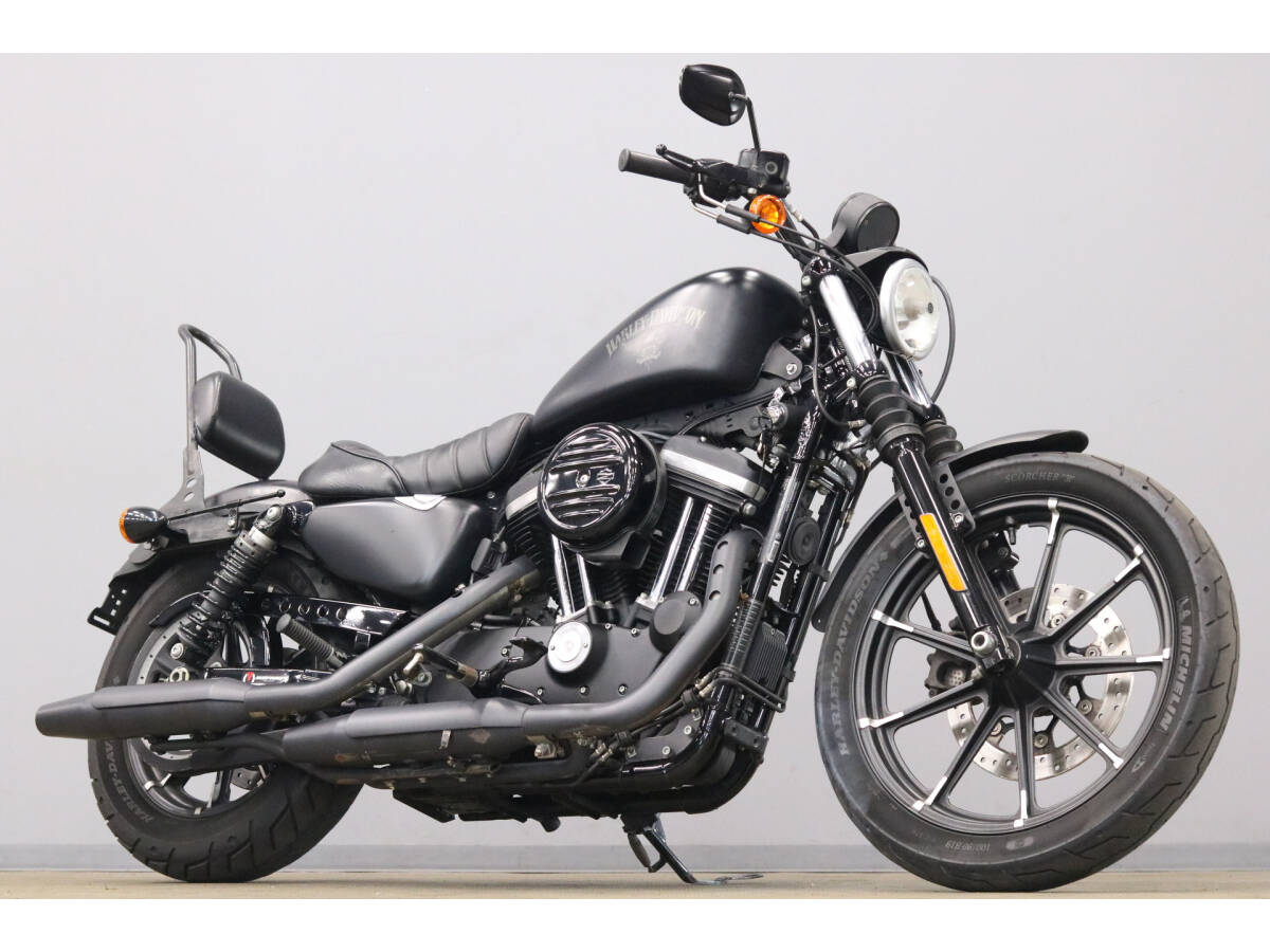  Harley XL883N железный 2017y более поздняя модель 883cc ABS установка 2 number of seater specification Light custom черный Denim цвет ETC
