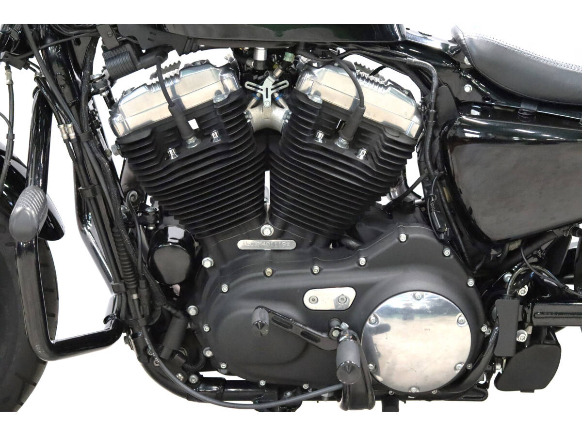  Harley XL1200X Forty-Eight 2021y 1200cc mid темно синий harley оригинальный E/G защита проектор LED передняя фара 