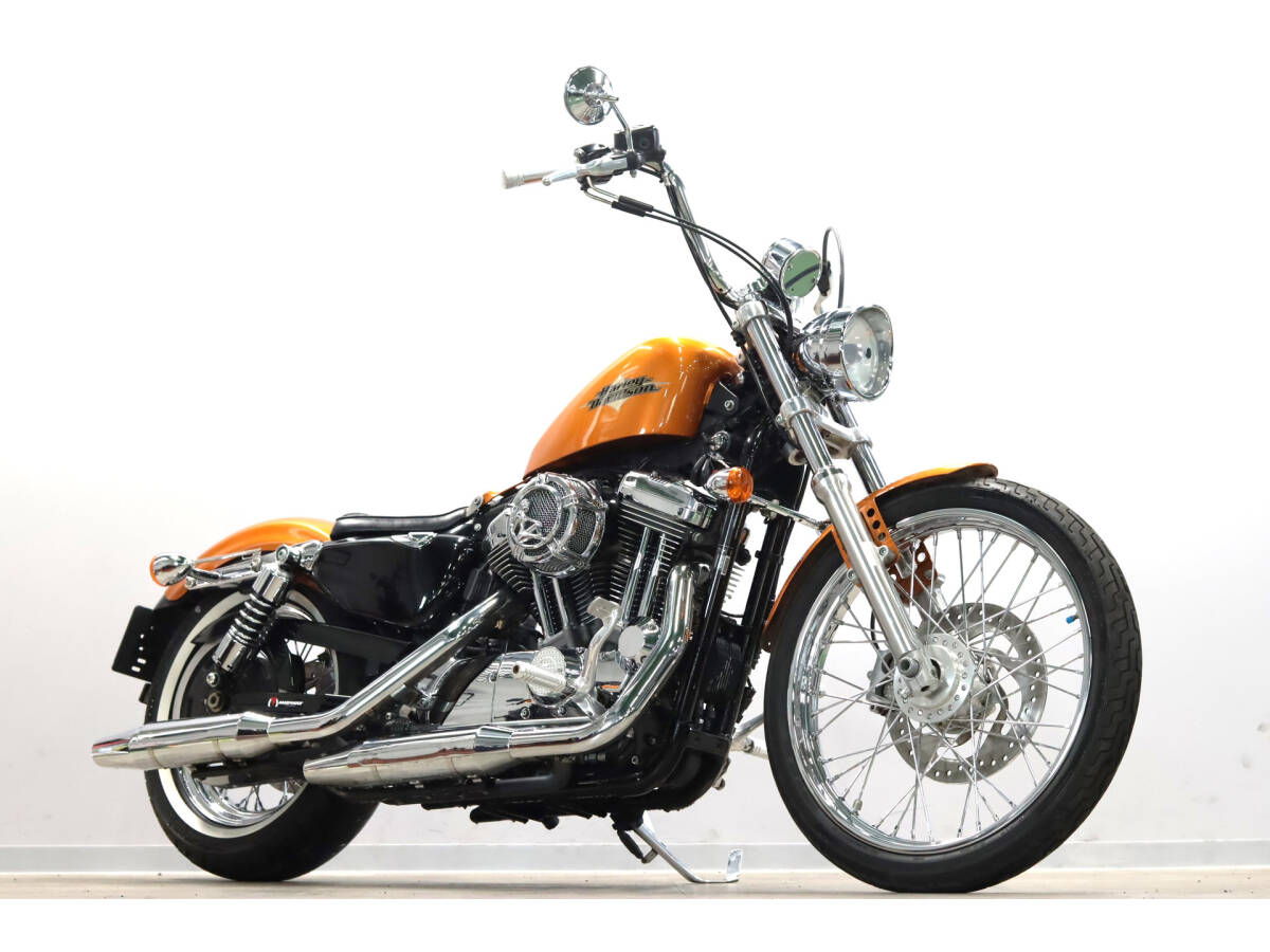  Harley XL1200V seven чай two 2014y 1200cc kuryakyn HI-FIVE Mach 2 воздушный фильтр aluminium рукоятка указатель поворота перенесен fowa темно синий 