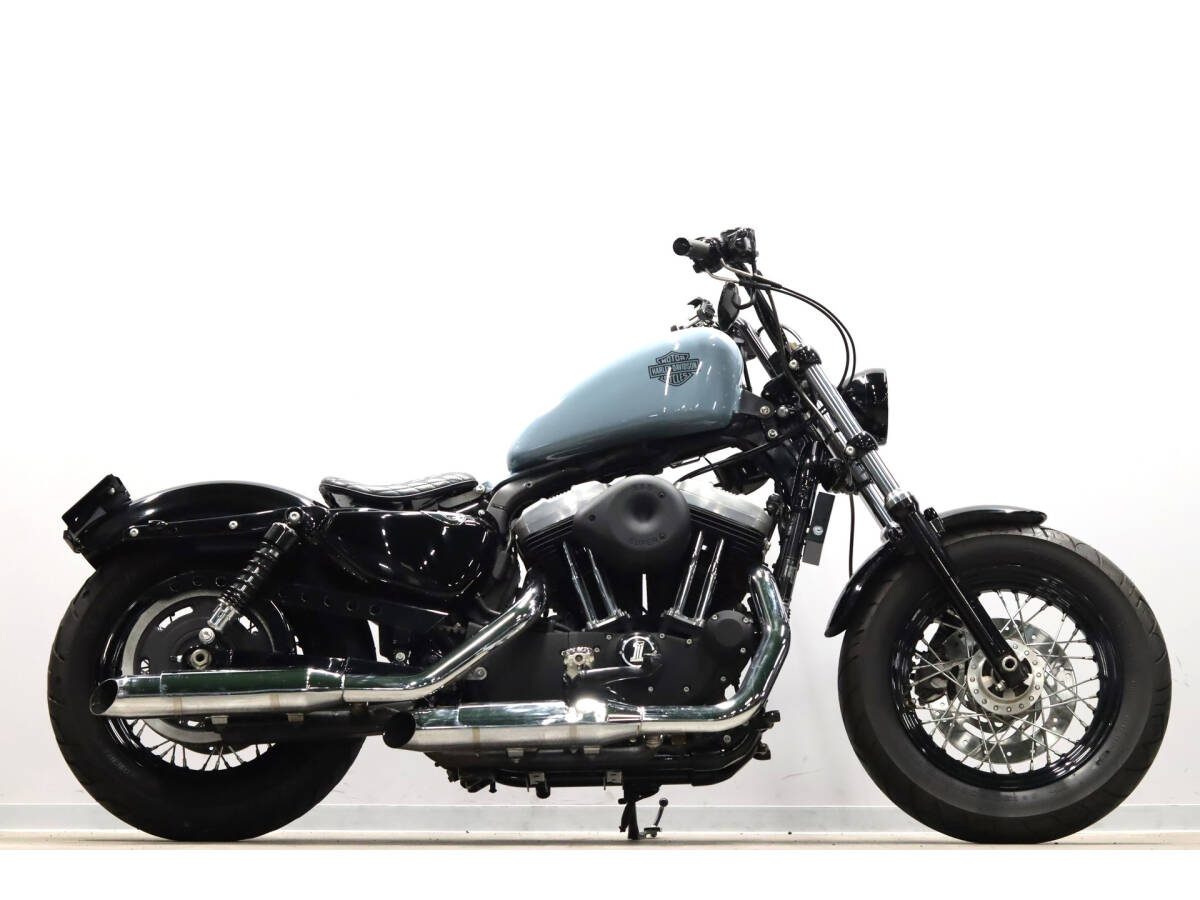  Harley XL1200X Forty-Eight 2013y 1200cc slash cut muffler S&S воздухоочиститель заниженная подвеска ETC осмотр R7/4