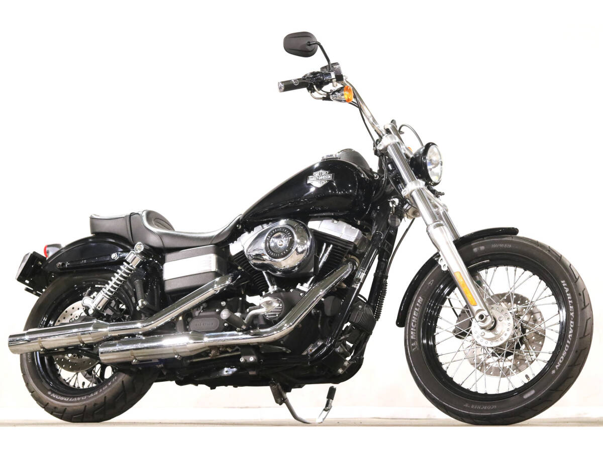 ハーレーＦＸＤＢダイナストリートボブ 2011y TC96 12905km グリップヒーター Harley純正OPダービーカバー/タイマーカバー ETC_画像1