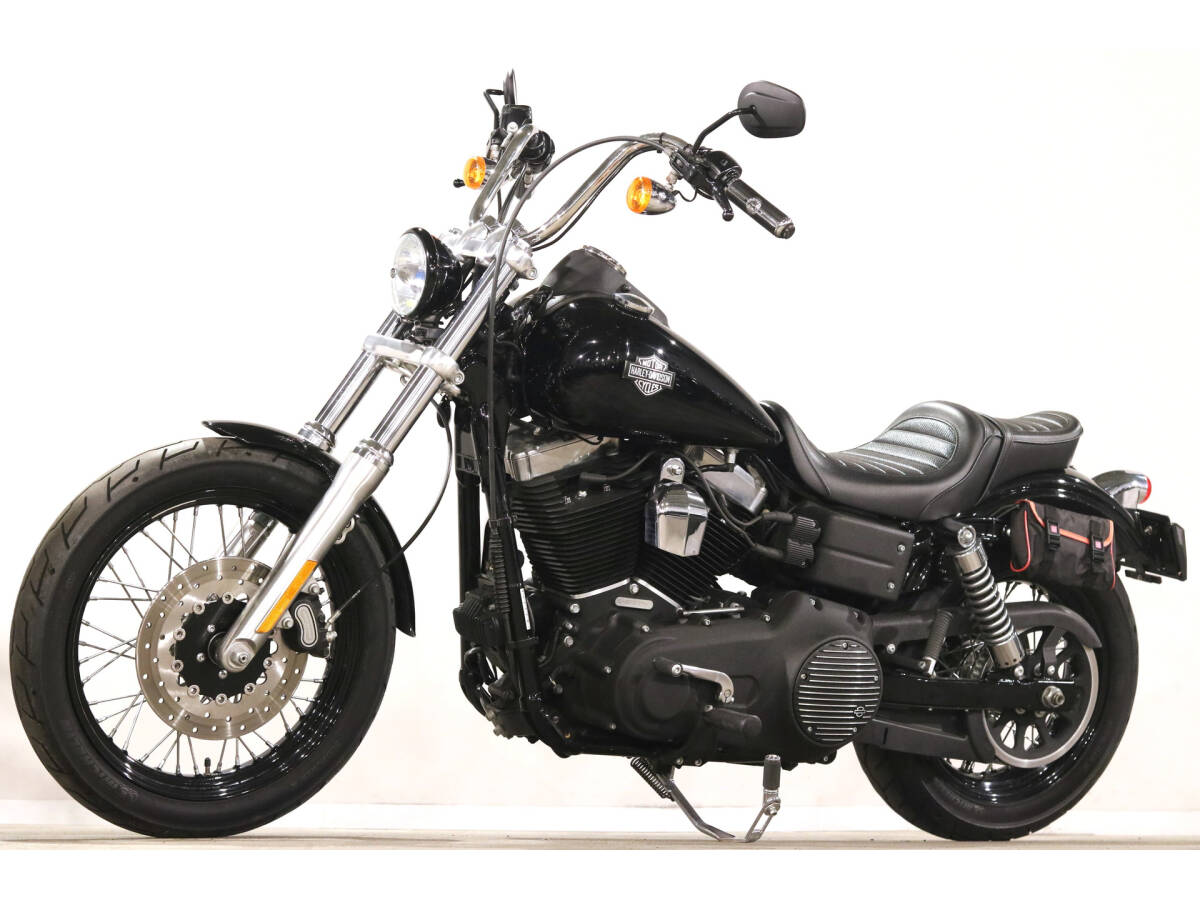 ハーレーＦＸＤＢダイナストリートボブ 2011y TC96 12905km グリップヒーター Harley純正OPダービーカバー/タイマーカバー ETC_画像4