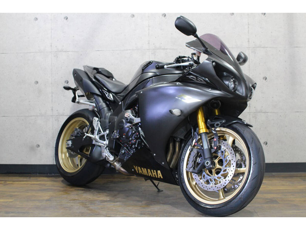  Yamaha YZF-R1 RN24J 2009 year of model single seat cowl ETC engine slider after market screen rona Japan 