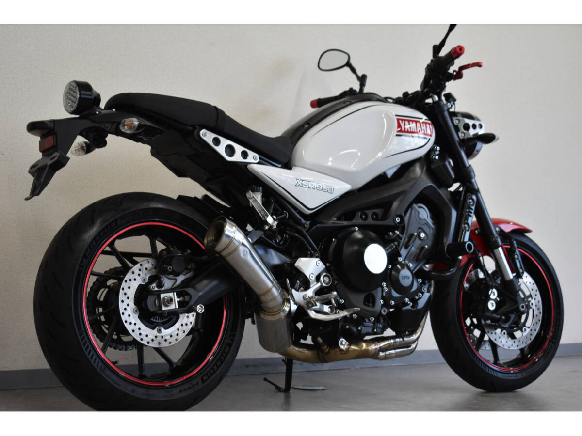 XSR900 custom with pretest possible ( separate charge ..)