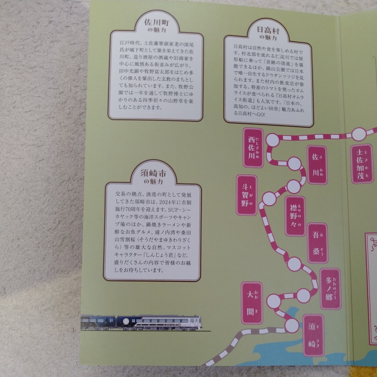 JR Shikoku earth . line opening 100 anniversary commemoration passenger ticket 