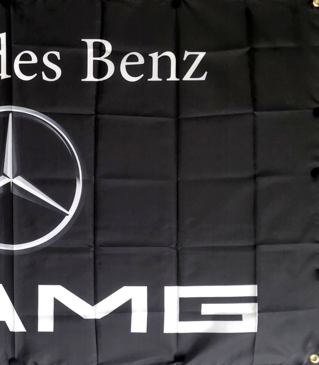 ★ガレージ装飾仕様★ 3Dエンブレム G05 ベンツ旗 ガレージ雑貨 メルセデス Mercedes Benz ベンツフラッグ AMG メルセデスベンツ ポスター_画像8
