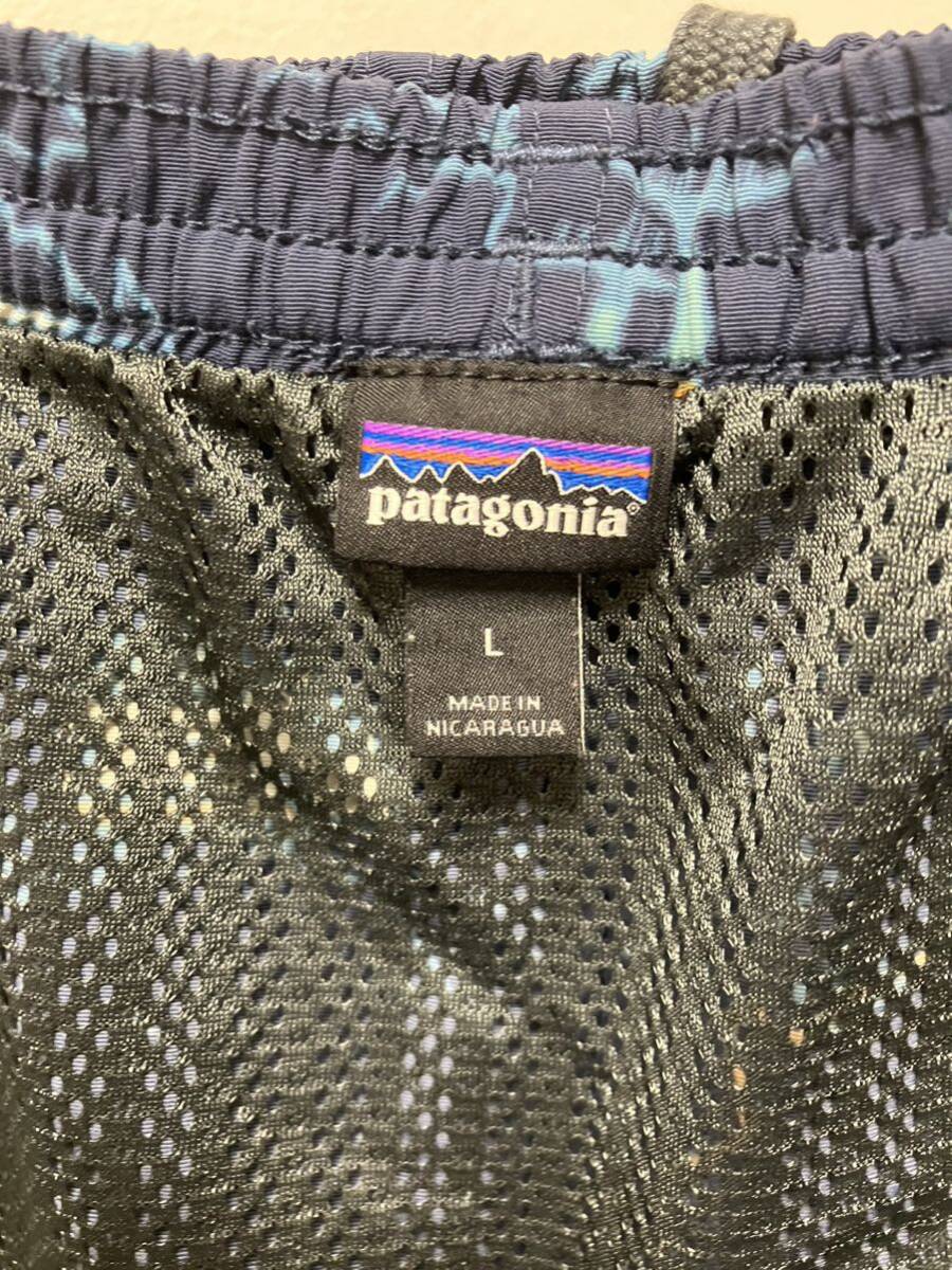 パタゴニア patagonia バギーズショーツ 総柄 L 5インチ 36周年限定モデル ハーフパンツ 水陸両用の画像5