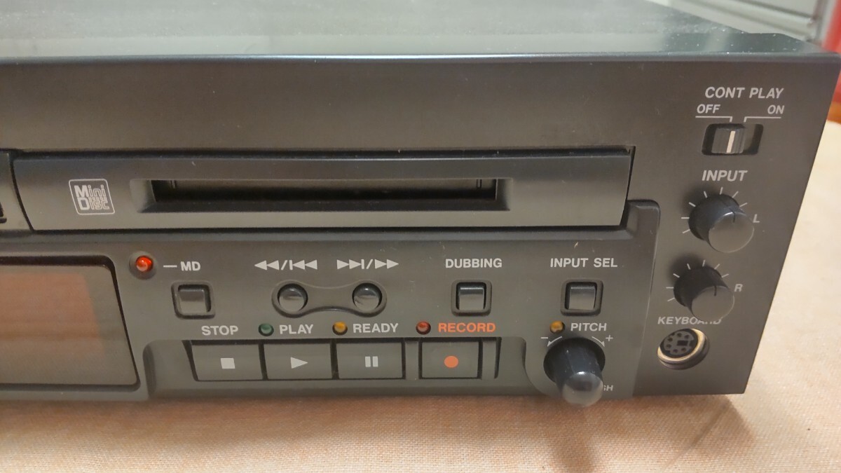 TASCAM　タスカム　CD-MDデッキ（MDレコーダー）　MD-CD1　難あり　送料無料 MD_画像7