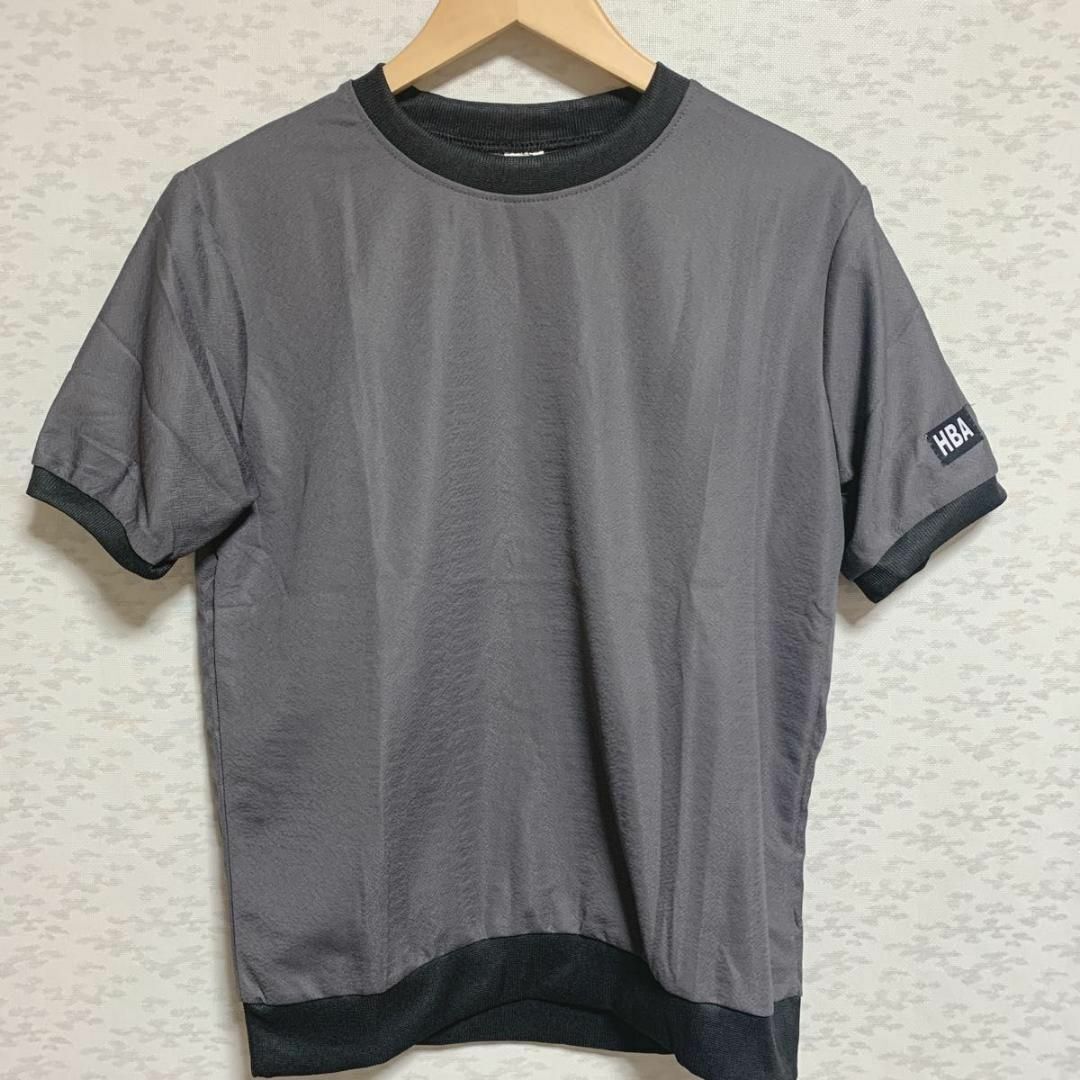 訳あり グレー 2XL メンズ セットアップ 上下セット ルームウェア 半袖 夏 涼しい 冷感 Tシャツ シンプル ジャージ ノーブランドの画像5