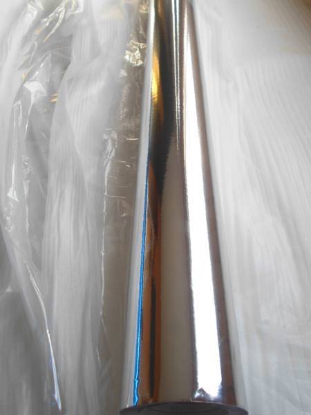  cutting sheet car wrapping seat protection film, reverse side groove attaching plating silver 152.×30.