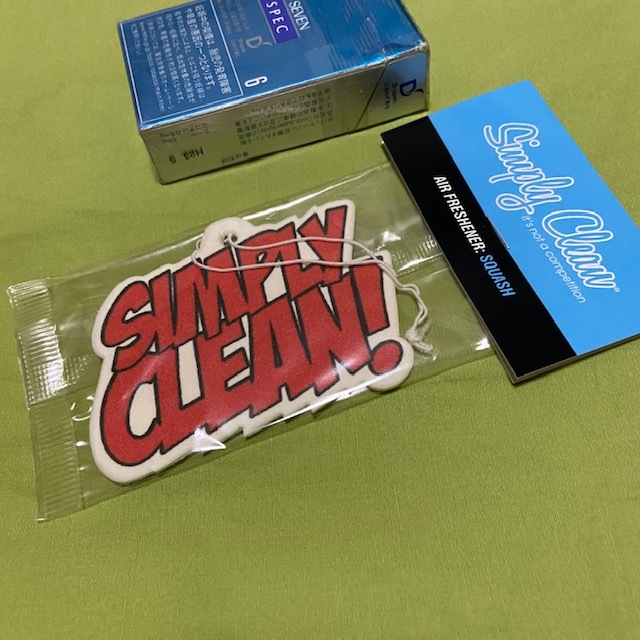 Simply Clean エアフレッシュナー★赤★USDM シンプリークリーン_画像1