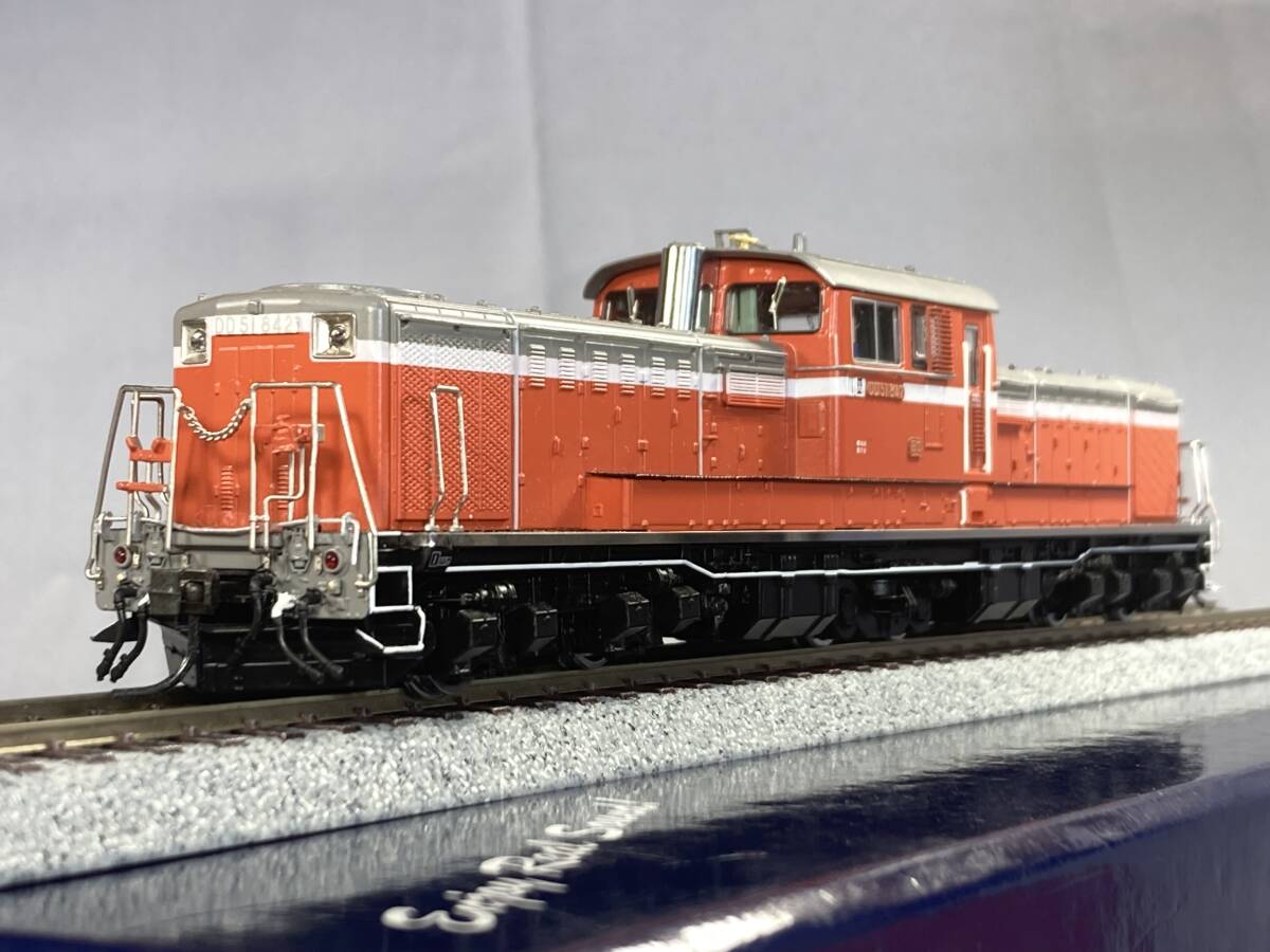 美品 天賞堂 HO ＤＤ５１ ８４２号機 (高崎・お召仕様・黒Hゴム・ＪＲ時代・品番73016) カンタムサウンド搭載モデル _画像1