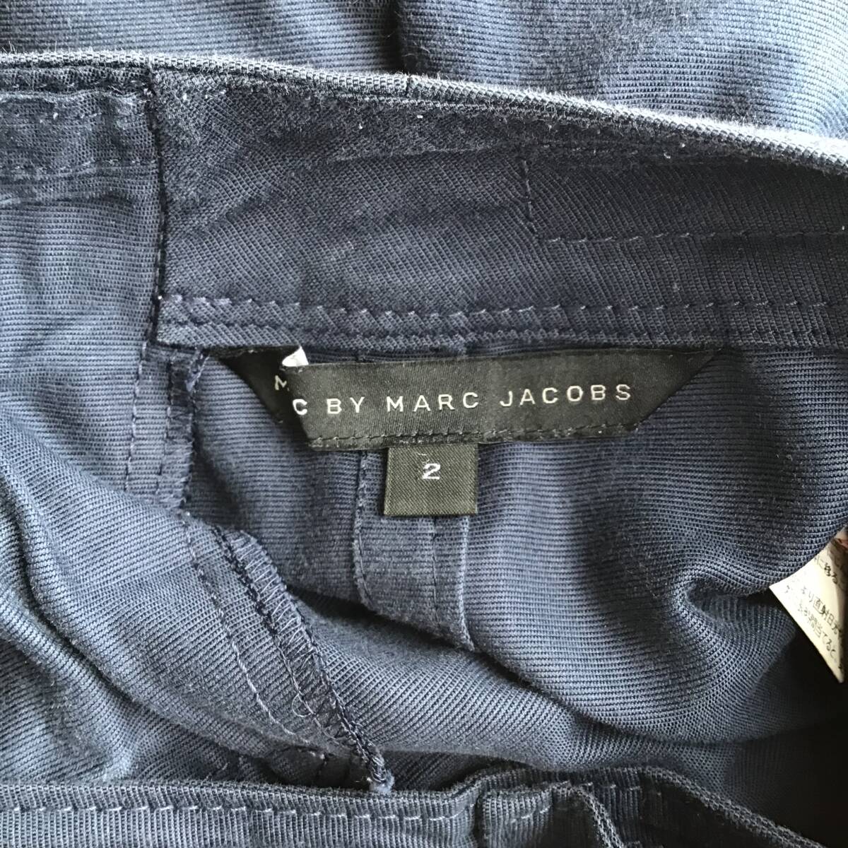 A305◇MARC JACOBS｜マークジェイコブス　ワイドパンツ　ネイビー　サイズ２_画像4