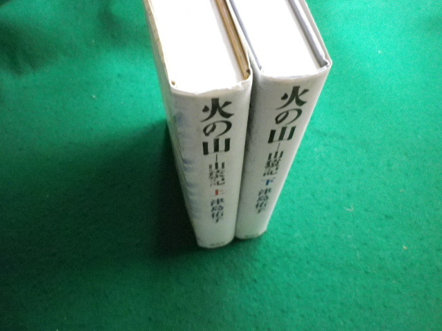 ■火の山ー山猿記　上下巻セット　津島佑子　講談社■FAIM2024051012■_画像2