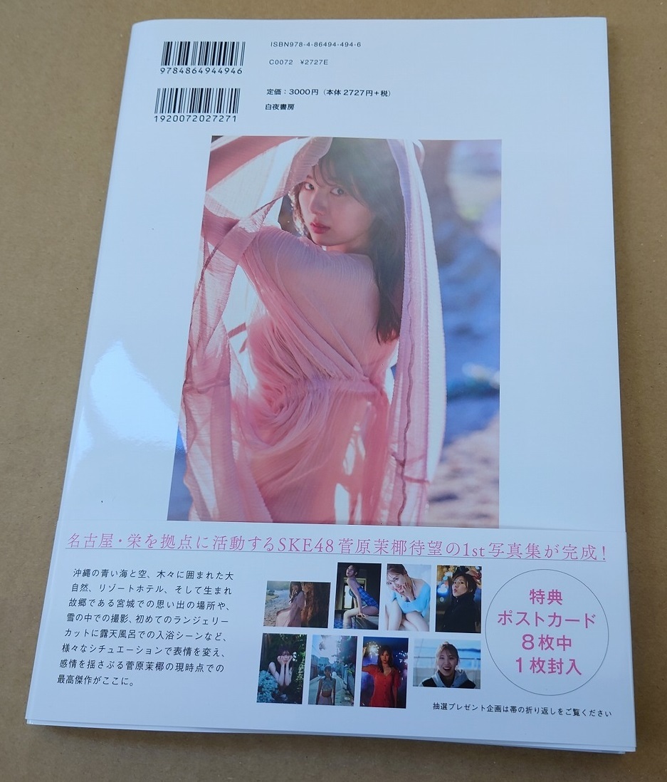 写真集 SKE48 菅原茉椰 1st写真集 シャッターチャンス HMV限定表紙Ver. 9784864944946 _画像2