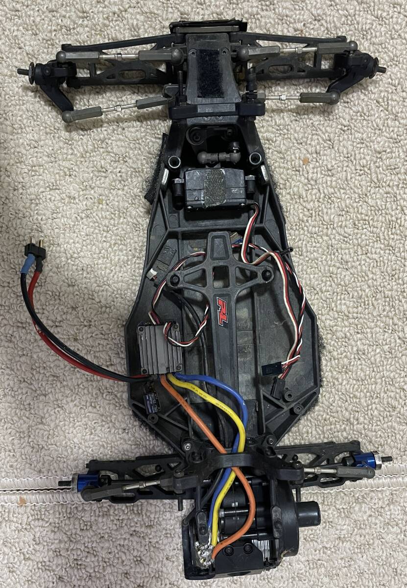 [ present condition goods ] Kyosho ultima RB5 2WD buggy amplifier & motor & servo Futaba S9550 attaching car body chassis 