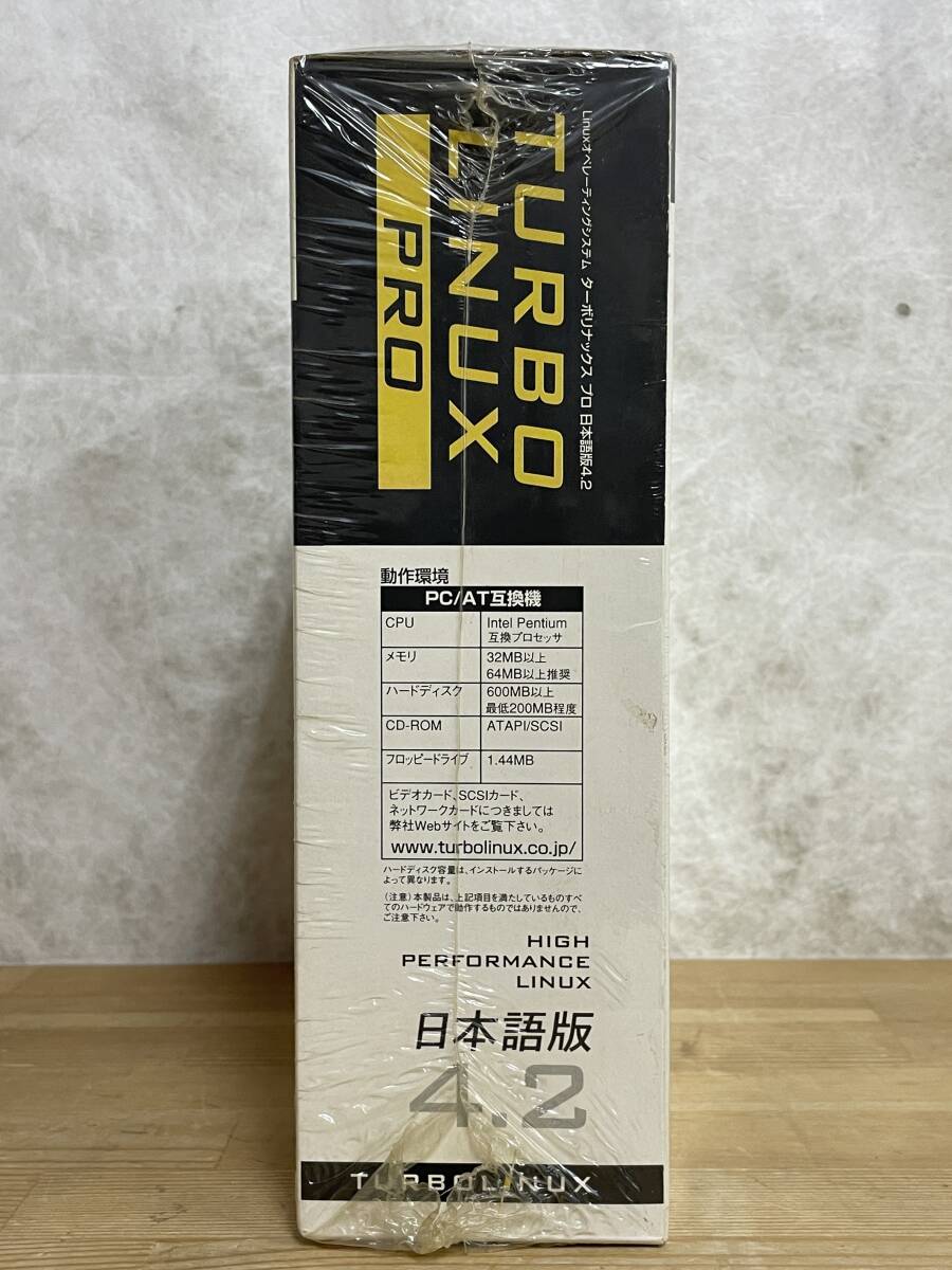 g26* unopened goods TURBOLINUX PRO Japanese edition 4.2 Linux operating-system turbo linaks Pro XFree 3.3.5 Applixware ATOK12 240517